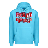 Ocean Blue heartbreaker Premium Hoodie - FaDigitalArtStudio