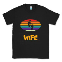 Black I Leveled Up From Wife To Mommy Classic Tee - Bettercallsaul
