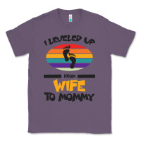 Lavender I Leveled Up From Wife To Mommy Classic Tee - Bettercallsaul