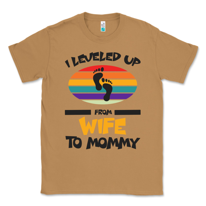 I Leveled Up From Wife To Mommy Classic Tee by Bettercallsaul | Teevron