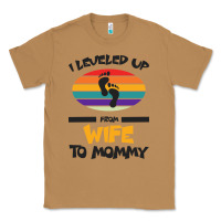Toasted Coconut I Leveled Up From Wife To Mommy Classic Tee - Bettercallsaul