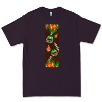 Plum American football dad pen wrap Premium Tee - BundleAndBundleShop