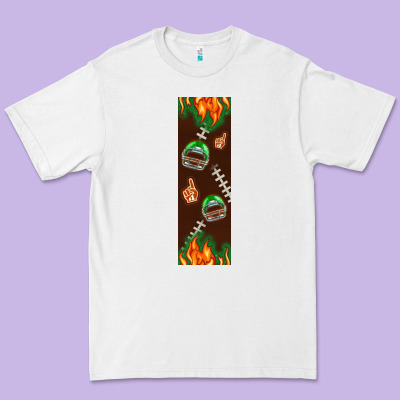 American Football Dad Pen Wrap Premium Tee Designed By Bundleandbundleshop