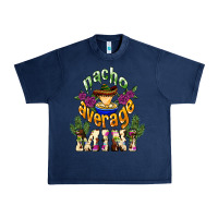 Navy Nacho average Mini Urban Heavy Tee - NancyCooperArtShop
