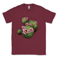 Burgundy arizona fishhook cacti Classic Tee - LillyAllenDesigns