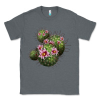 Charcoal Heather arizona fishhook cacti Classic Tee - LillyAllenDesigns