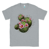 Heather Grey arizona fishhook cacti Classic Tee - LillyAllenDesigns