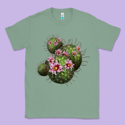 Arizona Fishhook Cacti Classic Tee Designed By Lillyallendesigns
