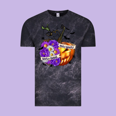 Sorta Sweet Sorta Spooky Vintage Tee Designed By Texasbilliewilder