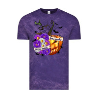 Cloud Purple Sorta Sweet Sorta Spooky Vintage Tee - texasbilliewilder