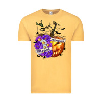 Vintage Mustard Sorta Sweet Sorta Spooky Vintage Tee - texasbilliewilder