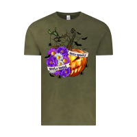 Vintage Olive Sorta Sweet Sorta Spooky Vintage Tee - texasbilliewilder