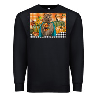 Black Fall Quokka Premium Sweatshirt - LillyAllenDesigns