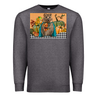 Charcoal Heather Fall Quokka Premium Sweatshirt - LillyAllenDesigns