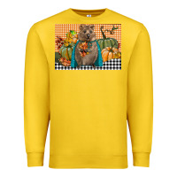Lemon Fall Quokka Premium Sweatshirt - LillyAllenDesigns