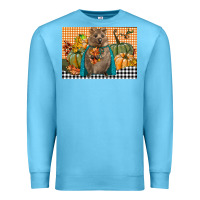 Ocean Blue Fall Quokka Premium Sweatshirt - LillyAllenDesigns