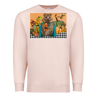 Pale Pink Fall Quokka Premium Sweatshirt - LillyAllenDesigns