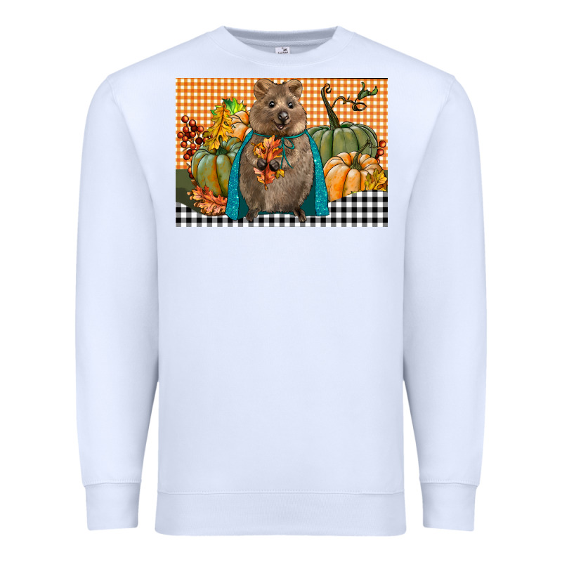 Fall Quokka Premium Sweatshirt by LillyAllenDesigns | Teevron
