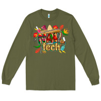 Army Green cinco de mayo nail tech Long Sleeve Tee - CowGirlArtShop