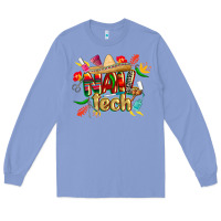 Colony Blue cinco de mayo nail tech Long Sleeve Tee - CowGirlArtShop