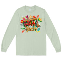 Matcha cinco de mayo nail tech Long Sleeve Tee - CowGirlArtShop