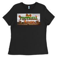Black football therapy license plate Ladies Tee - BundleAndBundleShop