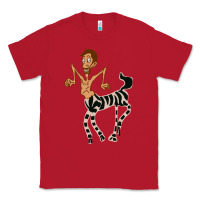 Red zebra in america doodle Classic Tee - tuanDangUi