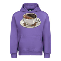 Tulip coffee  americano Urban Hoodie - BarkalooDesign