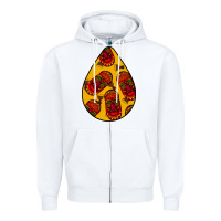 White african masks teardrop  5 Zipper Hoodie - BundleAndBundleShop
