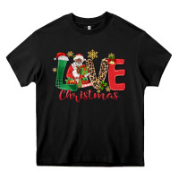 Black love christmas black santa Heavy Core Tee - MaliasSmallBusiness