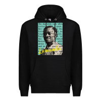 Black patrice lumumba Premium Hoodie - tuanDangUi