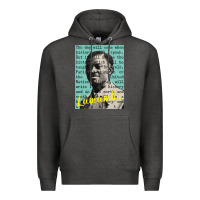 Charcoal Heather patrice lumumba Premium Hoodie - tuanDangUi