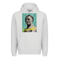 Dove Grey patrice lumumba Premium Hoodie - tuanDangUi