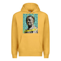 Mustard patrice lumumba Premium Hoodie - tuanDangUi