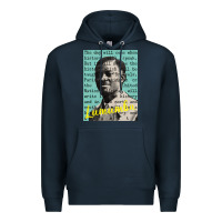 Navy patrice lumumba Premium Hoodie - tuanDangUi