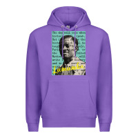 Purple patrice lumumba Premium Hoodie - tuanDangUi