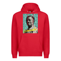 Red patrice lumumba Premium Hoodie - tuanDangUi
