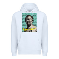 White patrice lumumba Premium Hoodie - tuanDangUi