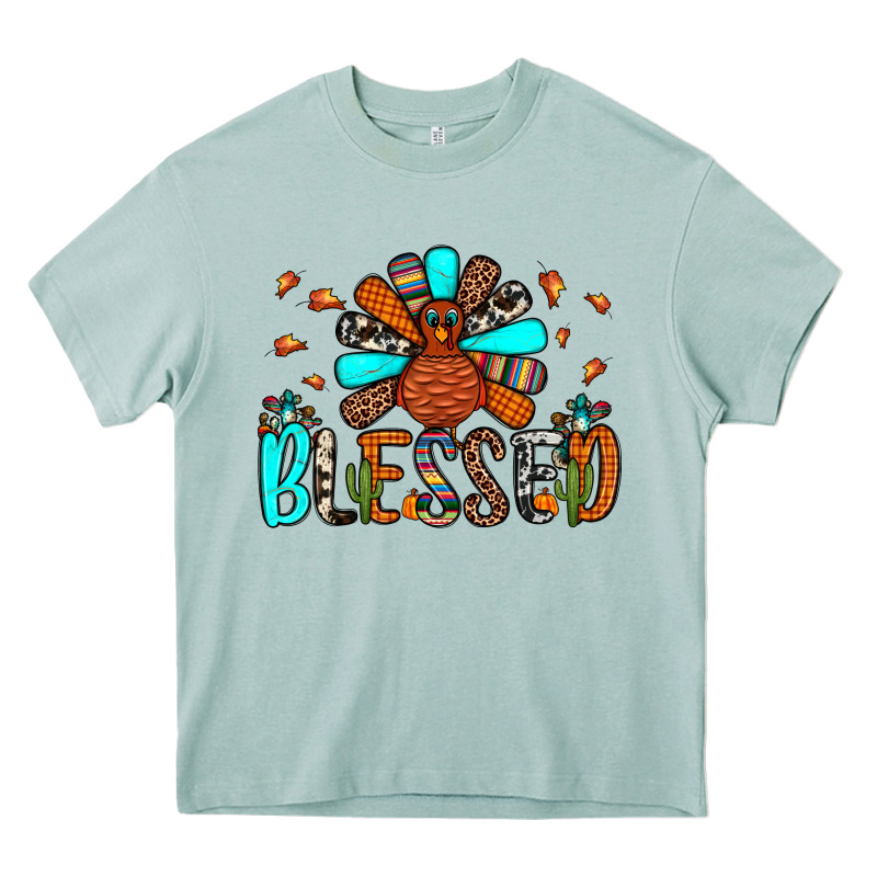 Blessed Turkey Heavy Core Tee by JahusDesignShop | Teevron