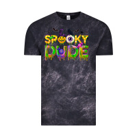 Cloud Black spooky dude Vintage Tee - NancyCooperArtShop