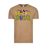 Vintage Coffee spooky dude Vintage Tee - NancyCooperArtShop