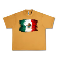 Peanut Butter Mexican flag Urban Heavy Tee - NancyCooperArtShop
