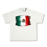Pistachio Mexican flag Urban Heavy Tee - NancyCooperArtShop