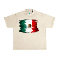 Sandshell Mexican flag Urban Heavy Tee - NancyCooperArtShop