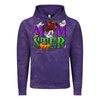 Cloud Purple Momster Halloween Vintage Hoodie - NancyCooperArtShop