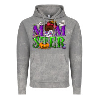 Cloud Rock Momster Halloween Vintage Hoodie - NancyCooperArtShop
