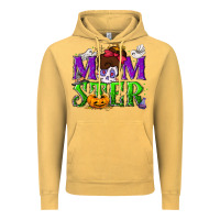 Vintage Mustard Momster Halloween Vintage Hoodie - NancyCooperArtShop
