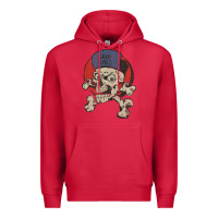 Cardinal skate rags skull & crossbones Premium Hoodie - tuanDangUi