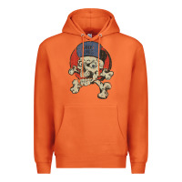 Carrot skate rags skull & crossbones Premium Hoodie - tuanDangUi