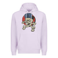 Lilac skate rags skull & crossbones Premium Hoodie - tuanDangUi